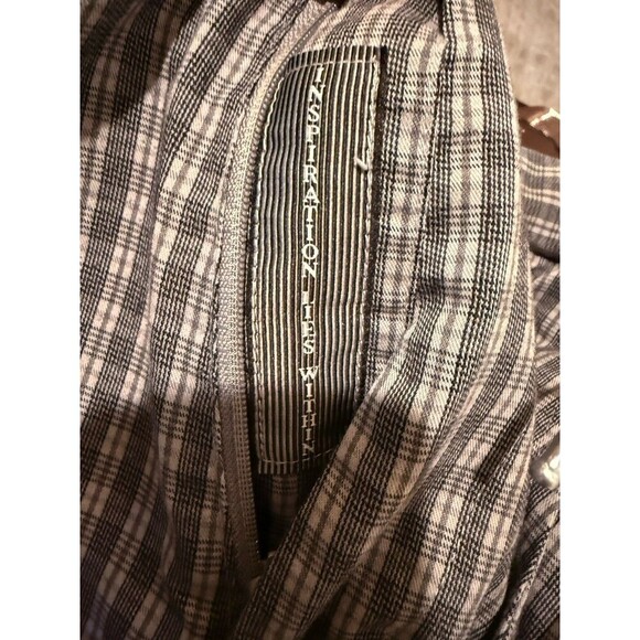 Travis‎ Matthew  Men's Gray Plaid Shorts Flat Front Size 32 - Picture 9 of 9